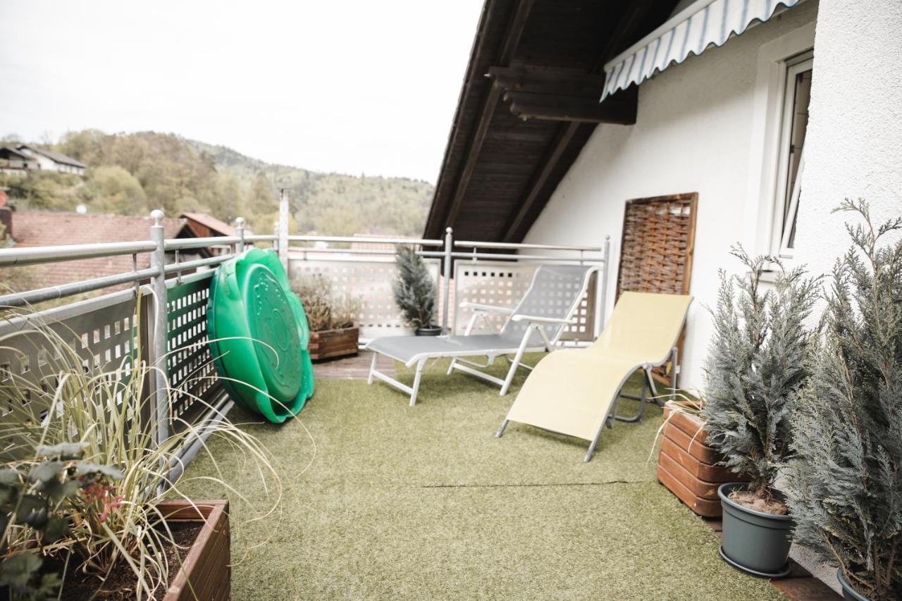 Modernes Apartment Mit Top Ausstattung Und Kamin Im Oberpfaelzer Seenland Nittenau Exterior foto